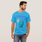 イースターのバスケットが本当の卵でいっぱいでありますように Tシャツ (正面フル)