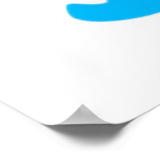 イースターのバニーがイエスのように私を愛する ポスター (角)