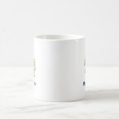 イースターのヒヨコの卵探し コーヒーマグカップ (中央)