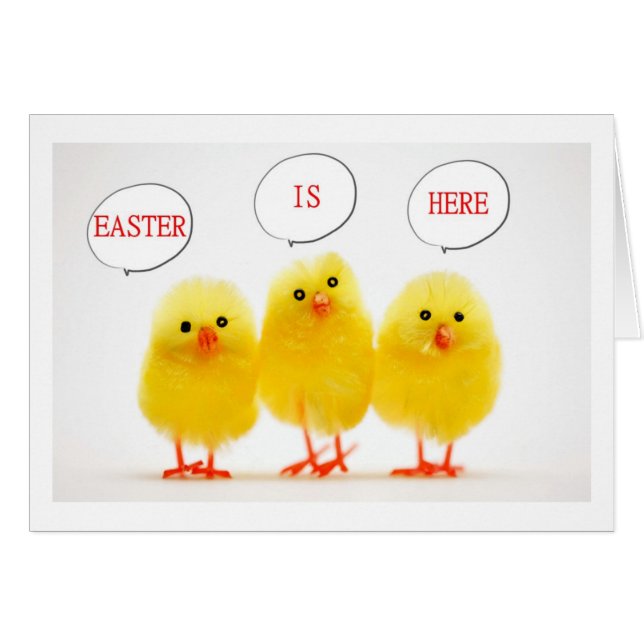 イースターのピープスのホッピングとイースターの願いを希望 (正面横)