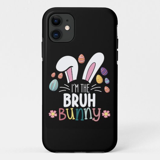 イースターのマッチングデザイン ブラバニー Case-Mate iPhoneケース (裏面)