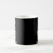 イースターのユーモアあふれる看護師のためのウサギのお気に入り コーヒーマグカップ (中央)