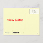 イースターの人魚と彼女の小さなヘルパー シーズンポストカード (裏面)