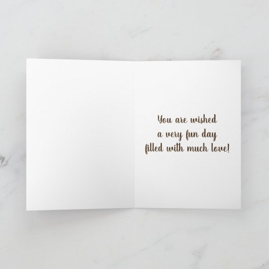 **イースターの初めてのおもしろい**イースターの恋 シーズンカード (内部)