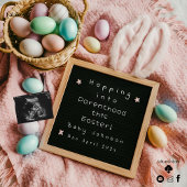 イースターの刺激的な妊娠の発表 シーズンカード