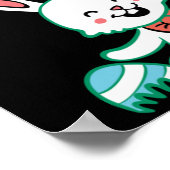 イースターの卵のためにパパを交換する ポスター (角)