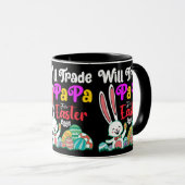 イースターの卵のためにパパを交換する マグカップ (正面右)