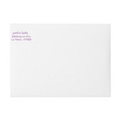 イースターの卵のパターン ラップアラウンドラベル (正面)