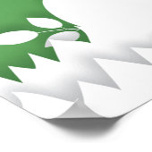 イースターの卵の狩りのサイン、かわいい動物のバナー ポスター (角)