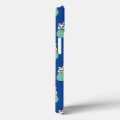 イースターの卵パターンを持つかわいい白いバニー Case-Mate iPhoneケース (裏面 / 右)