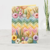 イースターの喜びと春の魔法 カード (正面)