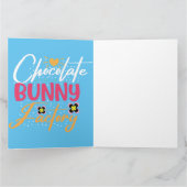 イースターの妖精 えびす堂 チョコレートウサギ工場 カード (内部)