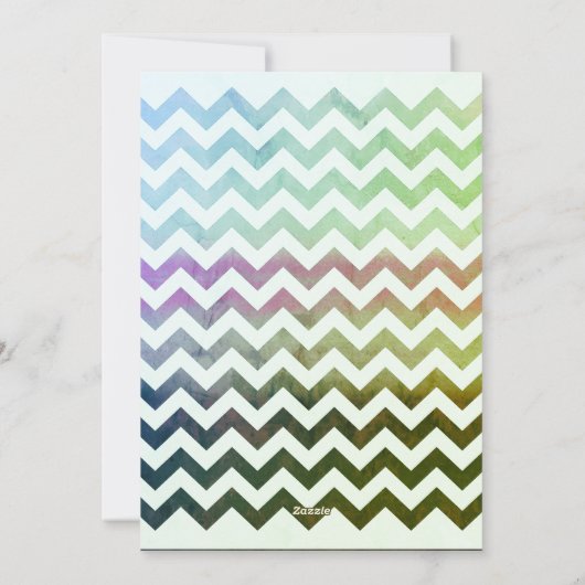 イースターの子ウサギとヒナのフラットホリデーカード シーズンカード (裏面)