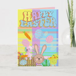 イースターの子供たち ノートカード