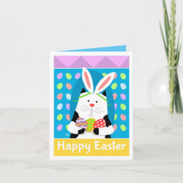 イースターの子猫うさぎ! カード