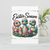 イースターの季節の恐竜 招待状 (スタンド正面)