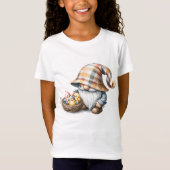 イースターの幸せなノームとひよこTシャツ Tシャツ (正面)