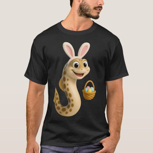 イースターの庭のウナギ Tシャツ (正面)