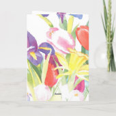 イースターの愛の親愛なる娘のため シーズンカード (裏面)