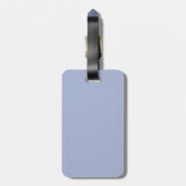 イースターの挨拶のヒナ（青） ラゲッジタグ (裏面縦)