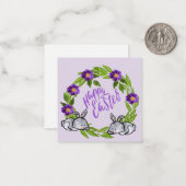 イースターの挨拶カード ノートカード (正面/裏面インサイチュ)