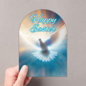 イースターの挨拶 アクリル招待状 (インサイチュ (ポータブル))