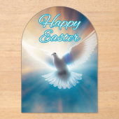 イースターの挨拶 アクリル招待状 (正面)