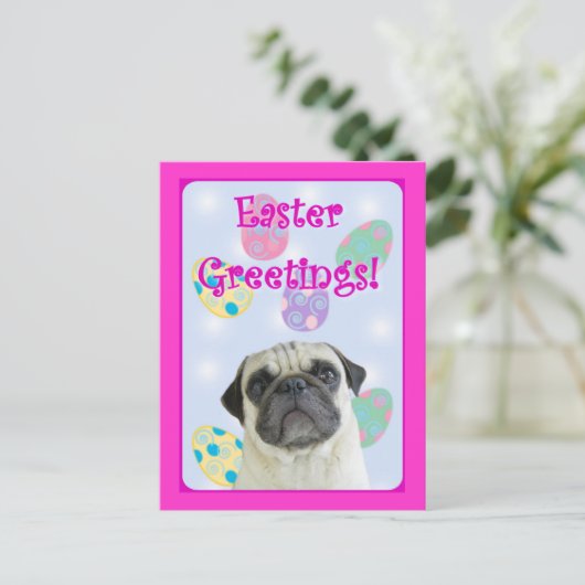 イースターの挨拶 シーズンポストカード (スタンド正面)