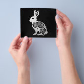 イースターの日うさぎ チラシ (手)