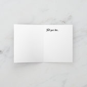 イースターの日のお祝い：喜ばしい挨拶 カード (内部)