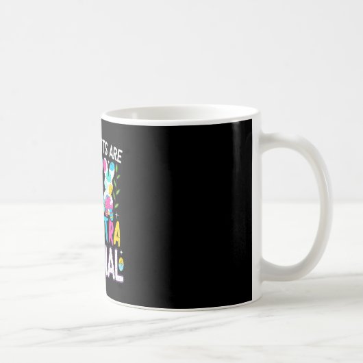 イースターの日の先生は生徒たちが大好き コーヒーマグカップ (右)