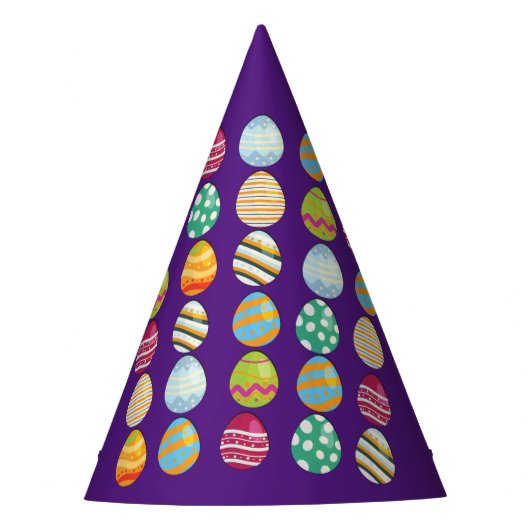 イースターの日の卵おもしろい、イースターの日 パーティーハット (正面)