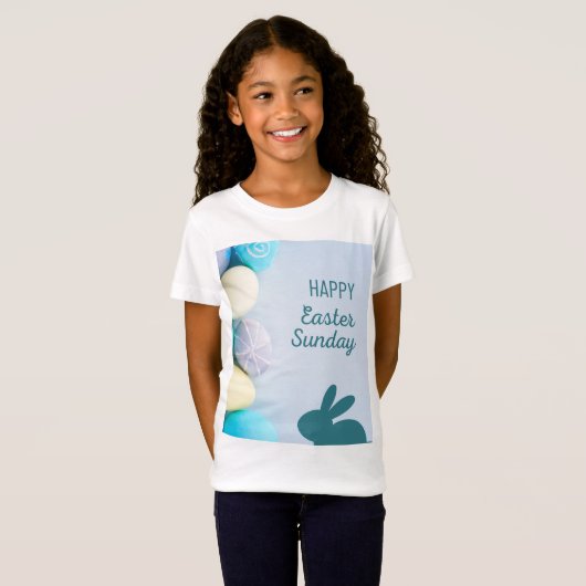 イースターの日曜日のデザイン Tシャツ (正面フル)