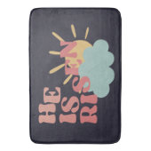 イースターの日 – 彼は復活した バスマット (正面縦)