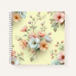イースターの春の花 ノートブック
