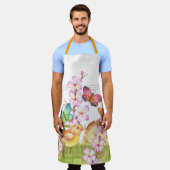 イースターの春 エプロン (着用した状態)