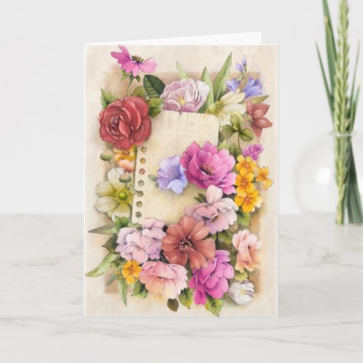 イースターの春 シーズンカード (正面)