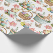 イースターの春 ラッピングペーパー (角)