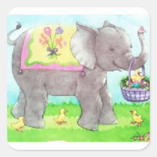 イースターの時間！ スクエアシール