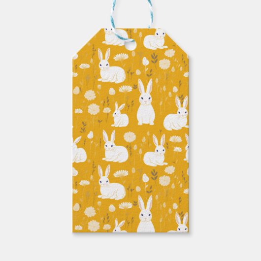 イースターの朝の喜び ギフトタグ (正面)