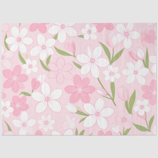 イースターの朝の花のベル 薄葉紙 (正面)