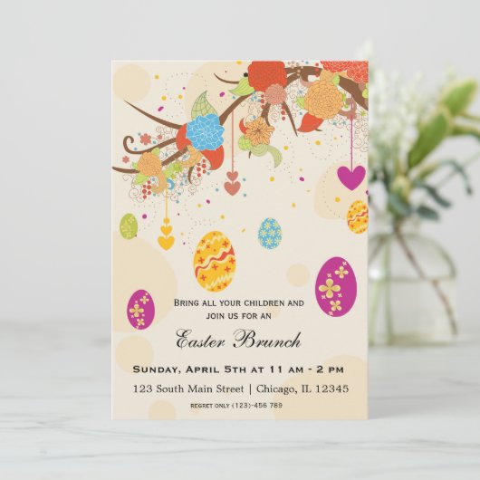 イースターの朝食 招待状 (スタンド正面)