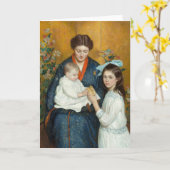 イースターの朝 | リラ・コブト・ペリー カード (黄色い花)