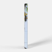イースターの桜梅: 黄色い卵 iPhoneケース (右側面)