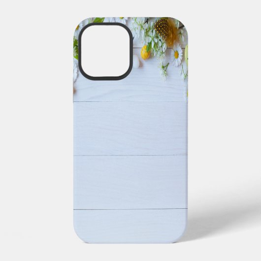 イースターの桜梅: 黄色い卵 iPhoneケース (裏面)