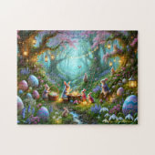 イースターの森, 魔法の森, 春のウサギ ジグソーパズル (横)