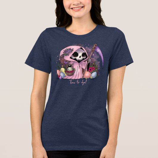 イースターの死神 トライブレンドTシャツ (正面)