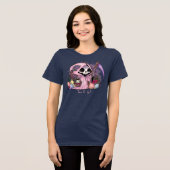 イースターの死神 トライブレンドTシャツ (正面全面)