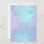 イースターの水彩卵の宝探し 招待状 (裏面)