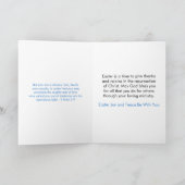 イースターの特別な牧師のために:イースターカード シーズンカード (内部)